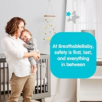 BreathableBaby AirflowBaby Breathable Mesh Liner for Full-Size Cribs