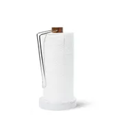 Nambe Chevron Paper Towel Holder