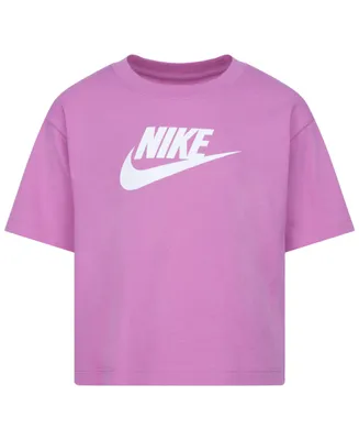 Nike Little Girls Futura Boxy Short Sleeve T-shirt