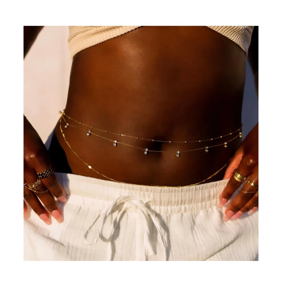 Tseatjewelry Root Belly Chain