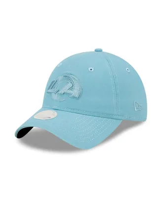 Women's New Era Light Blue Los Angeles Rams Core Classic 2.0 Tonal 9TWENTY Adjustable Hat