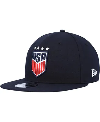 Men's New Era Navy Uswnt Team Basic 9FIFTY Snapback Hat