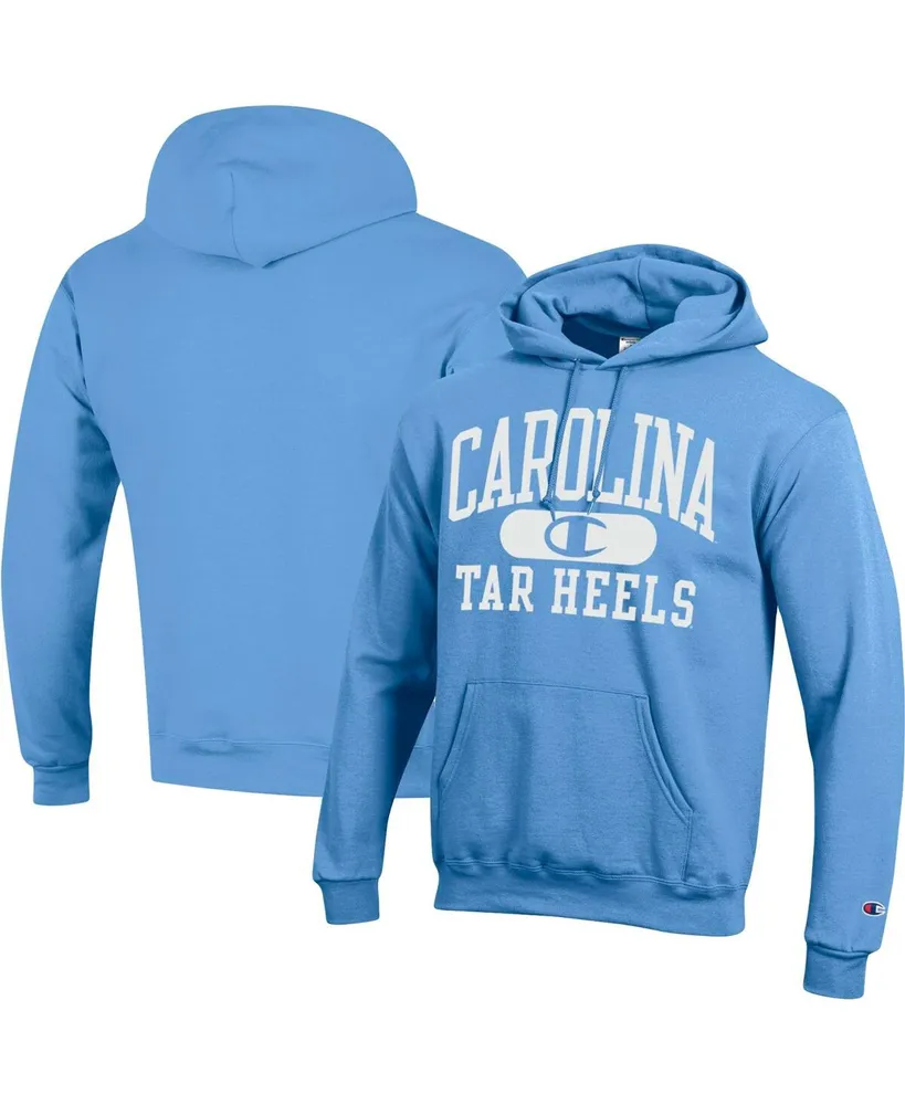 Men's Champion Carolina Blue North Tar Heels Arch Pill Pullover Hoodie