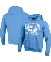 Men's Champion Carolina Blue North Carolina Tar Heels Arch Pill Pullover Hoodie