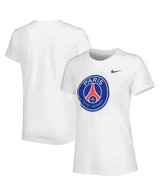 Women's Nike White Paris Saint-Germain Club Crest T-shirt