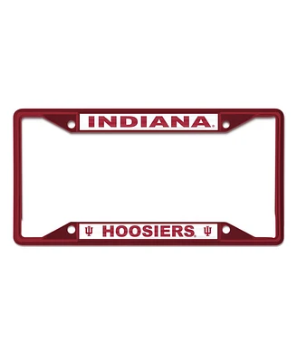Wincraft Indiana Hoosiers Chrome Color License Plate Frame