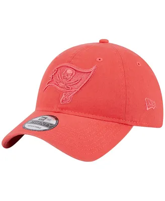 Men's New Era Red Tampa Bay Buccaneers Core Classic 2.0 Brights 9TWENTY Adjustable Hat