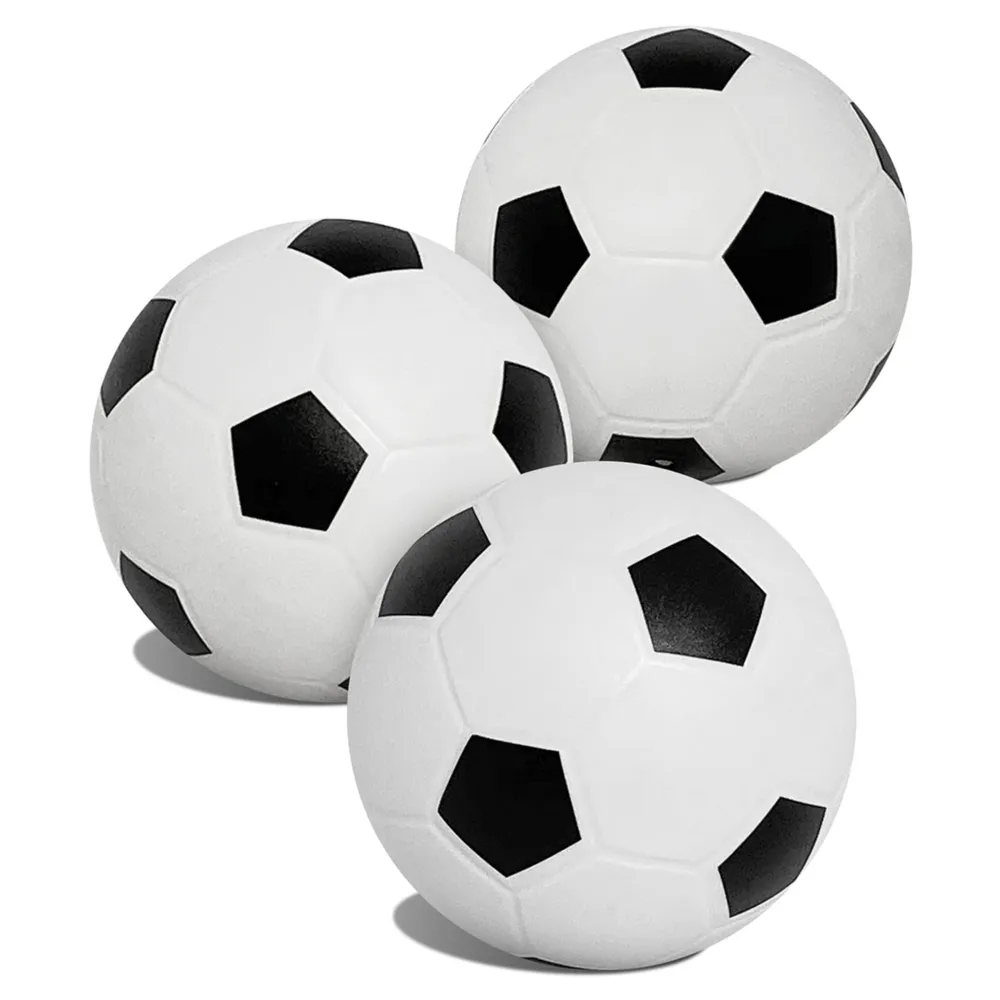 3-Pack Mini Soft Kids Soccer Ball - Soccer Balls for Toddlers & Babies - Perfect for Developing Motor Skills and Safe Play Indoors and Outdoors