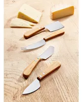 Oake Cheese Knives, Set of 4, Created for Macy's