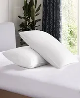 Unikome Hotel Collection 100% Cotton Medium Support Feather and Down 2-Pack Pillows