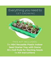 Window Garden Mini Greenhouse Seed Starter Kit