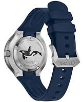 Citizen Eco-Drive Men's Promaster Orca Blue Rubber Strap Watch 46mm