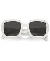 Prada Low Bridge Round Women's Sunglasses