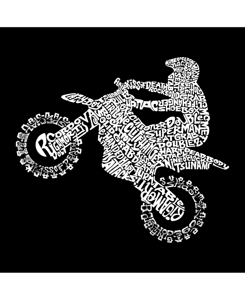 La Pop Art Boys Word Hooded Sweatshirt - Freestyle Motocross Fmx