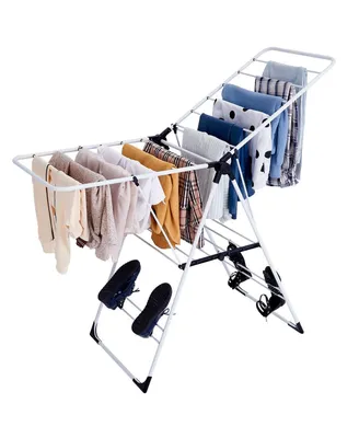 Laundry Clothes Storage Drying Rack Portable Folding Dryer Hanger Heavy Duty