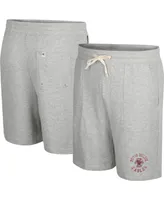 Men's Colosseum Heather Gray Boston College Eagles Love To Hear This Terry Shorts