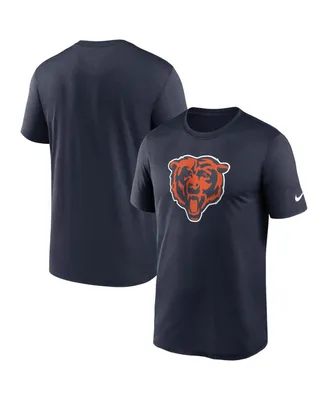 Men's Nike Navy Chicago Bears Legend Logo Performance T-shirt