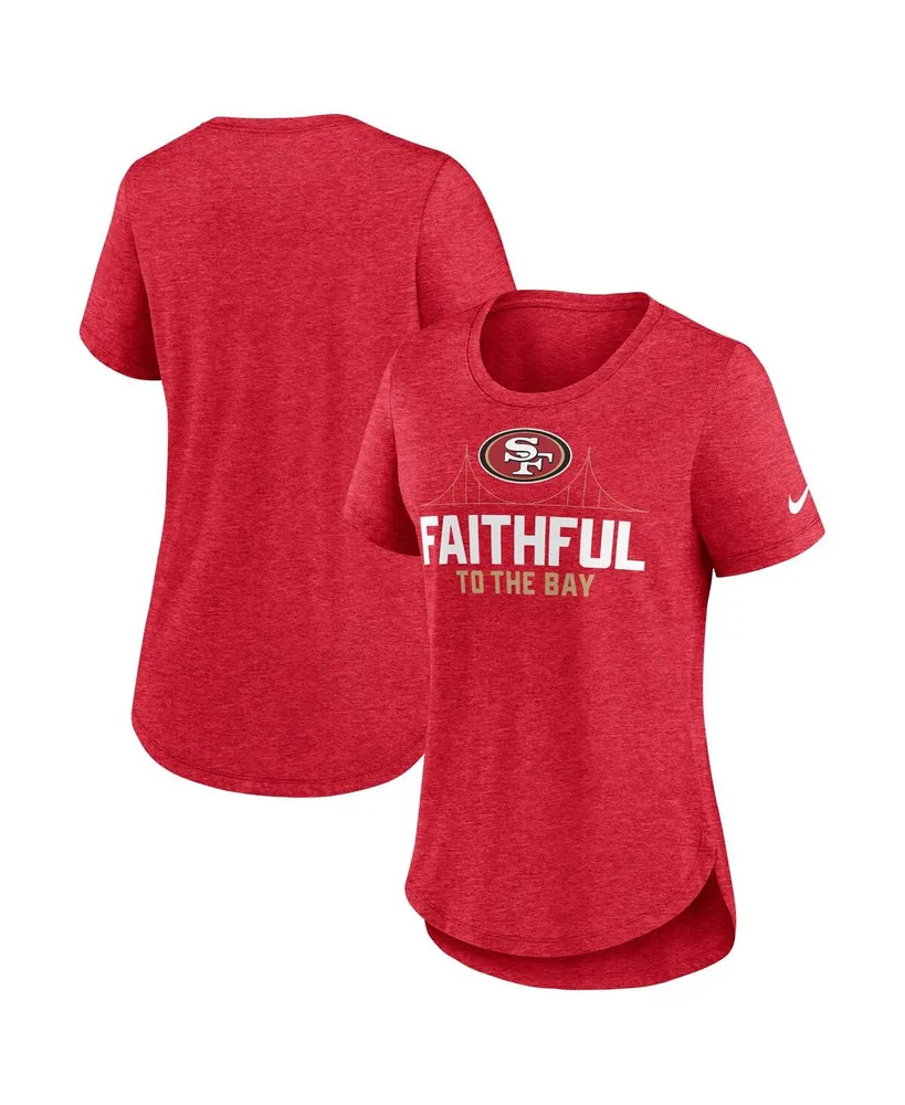 Nike Pride (NFL San Francisco 49ers) Women's 3/4-Sleeve T-Shirt.