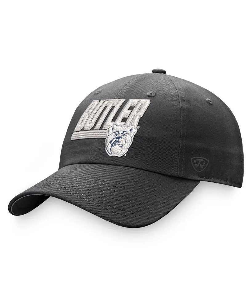 Men's Top of the World Charcoal Butler Bulldogs Slice Adjustable Hat