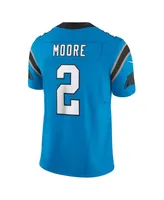 Men's Nike D.j. Moore Blue Carolina Panthers Alternate Vapor F.u.s.e. Limited Jersey