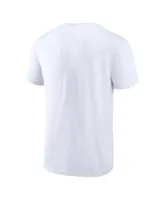 Men's Fanatics White Michigan Wolverines Campus T-shirt