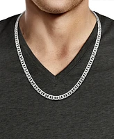 Men's Mariner Link 22" Necklace (6-1/2mm) in Sterling Silver