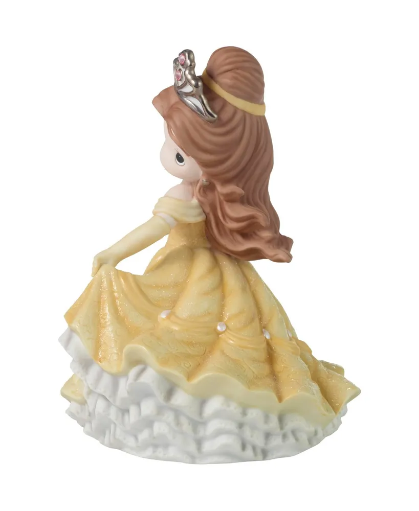 Precious Moments 100th Anniversary Celebration Disney 100 Belle Bisque Porcelain Limited Edition Figurine