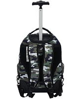 Travelers Club Finley Collection 18" Rolling Backpack