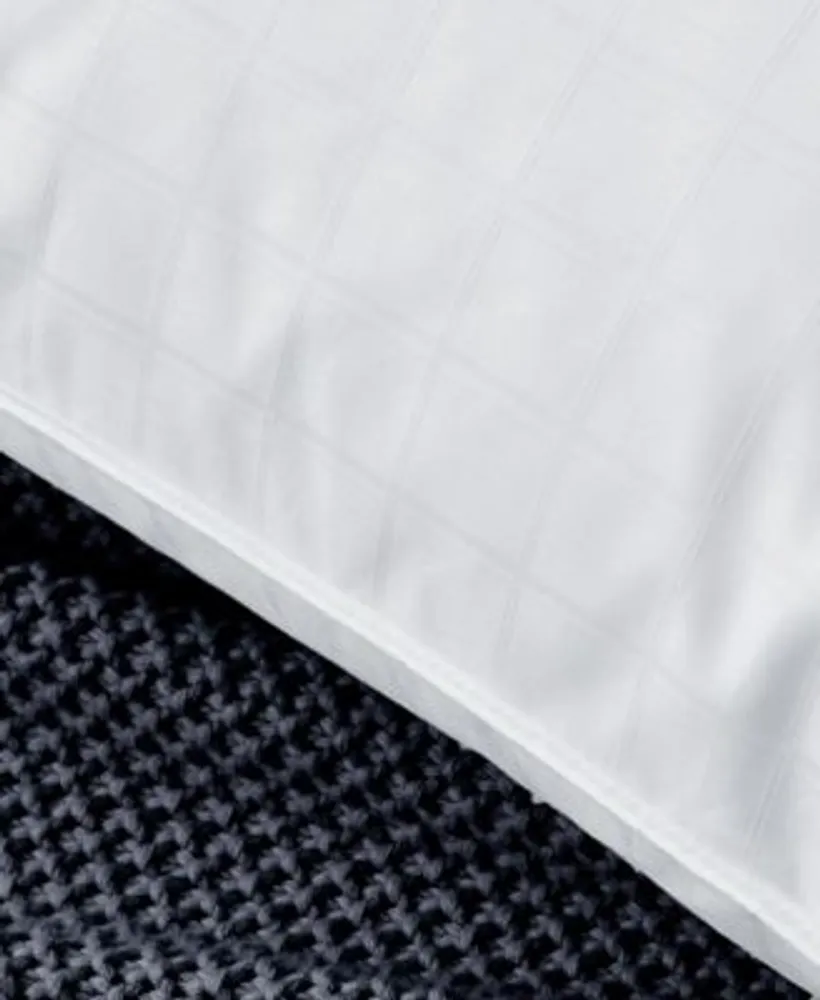 Unikome 2 Pack Premium 100 Cotton Down Around Design Down Feather Bed Pillows Collection