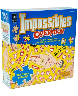 Bepuzzled Impossibles Puzzle Hasbro Operation, 750 Pieces