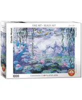 Eurographics Incorporated Claude Monet Water Lilies Jigsaw Puzzle, 1000 Pieces