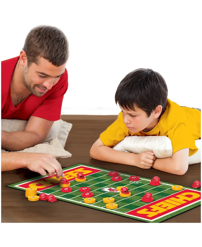 Masterpieces Puzzles Nfl Checkers Game Set Kansas City Chiefs