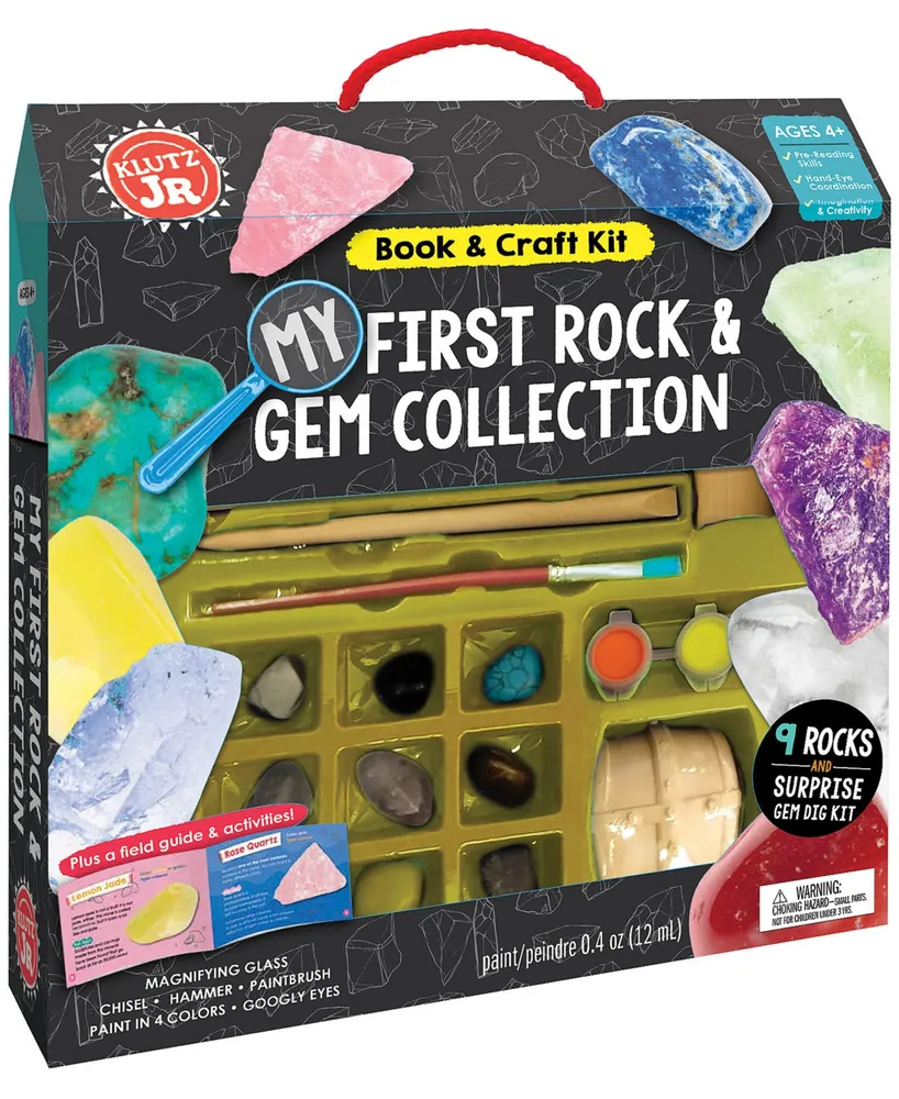 Klutz My First Rock & Gem Collection Craft Kit – The English Bookshop