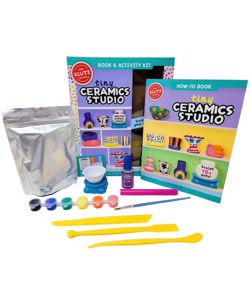 Klutz Tiny Ceramics Studio Kit