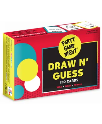 University Games Party Game Night, Draw N' Guess Cards