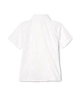 French Toast Little Girls Short Sleeve Oxford Shirt