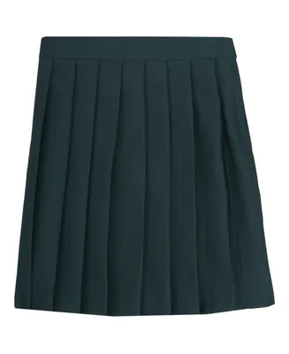 French Toast Little Girls Adjustable Waist Mid Length Pleated Skirt
