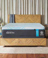 Tempur-Pedic LuxeBreeze 13" Medium Hybrid Cooling Mattress Set- Queen Split