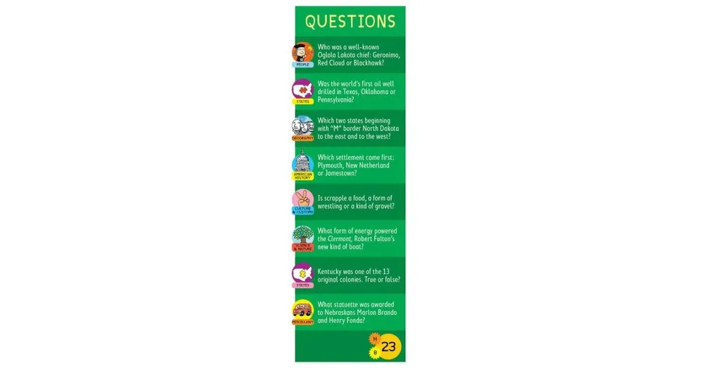Brain Quest for the Car: 1,100 Questions and Answers All About America by Brain Quest Editors