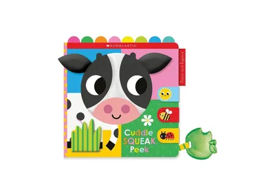 Cuddle Squeak Peek Cloth Book: Scholastic Early Learners (Touch and Explore) by Scholastic