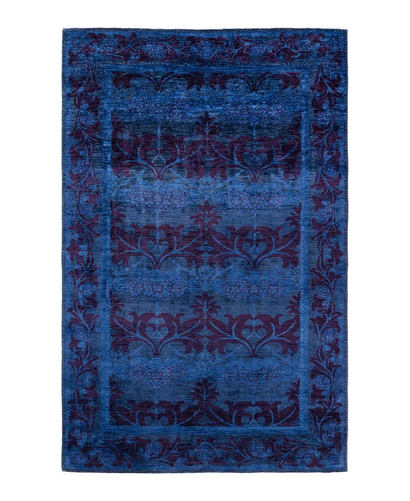 Adorn Hand Woven Rugs Fine Vibrance M1655 6'1" x 9'2" Area Rug