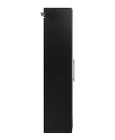 Prepac 15" Composite Wood Hang-ups Narrow Storage Cabinet