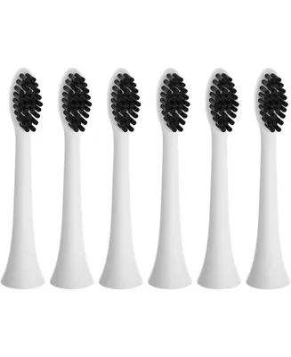 Pursonic Replacement Toothbrush Heads Charcoal Infused Bristles Compatible with Sonicare Electric