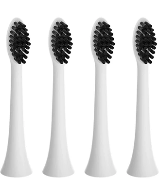 Pursonic Replacement Toothbrush Heads Charcoal Infused Bristles Compatible with Sonicare Electric