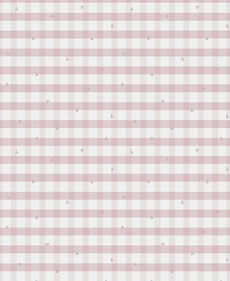 Laura Ashley Gingham Removable Wallpaper