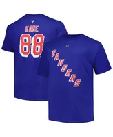 Men's Fanatics Patrick Kane Blue New York Rangers Big and Tall Name Number T-shirt
