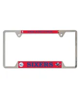 Wincraft Philadelphia 76ers Chrome Plated Metal License Plate Frame