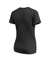 Women's Fanatics Black Chicago White Sox Graceful V-Neck T-shirt