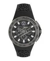 Plein Sport Men's Thunderstorm Chrono Silicone Strap Watch 43mm