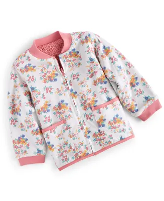 First Impressions Toddler Girls Reversible Jacket, Created for Macy's